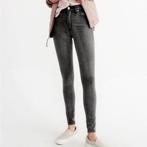 Abercrombie & Fitch Black Skinny Jeans